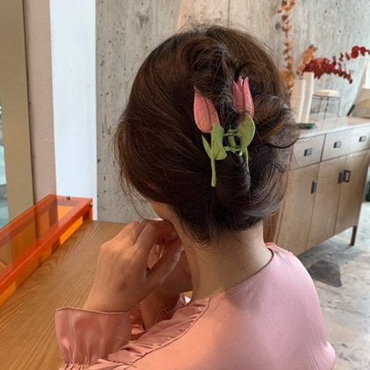 Ponytail Tulip Hair Claws - Image 2