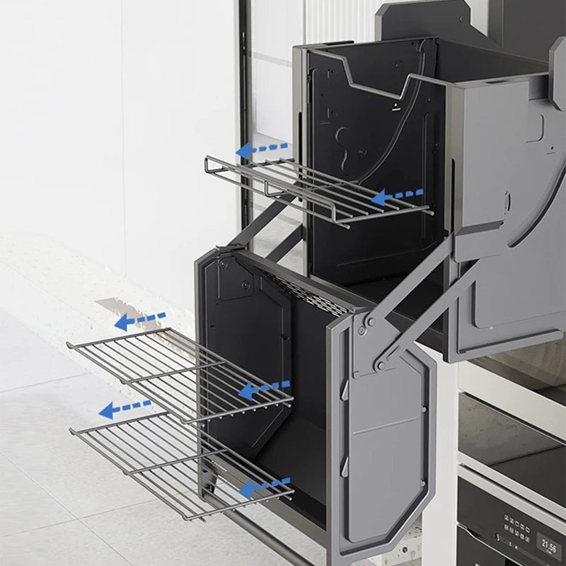 Pull-Down Easy Organizer Kitchen Storage Shelf - Image 5