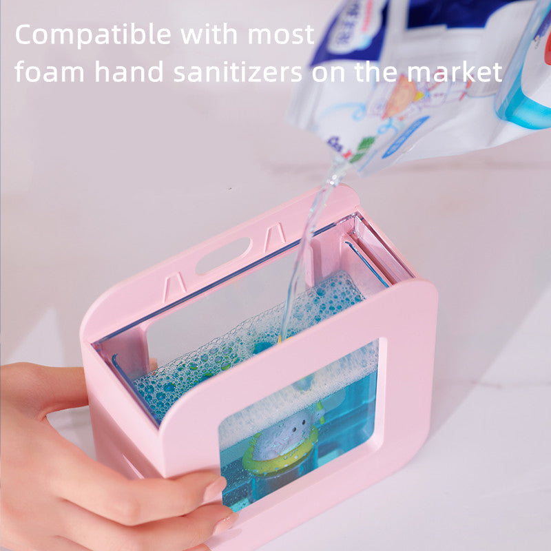 Cute Pet Transparent Automatic Soap Dispenser - Image 1