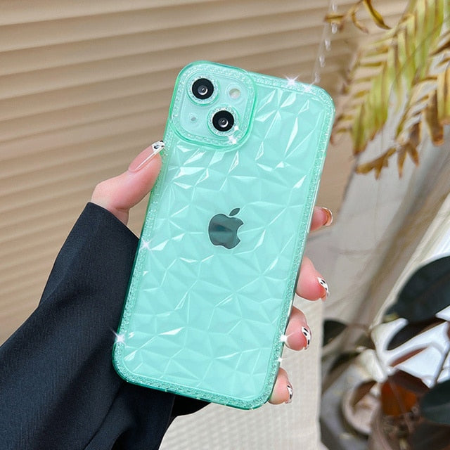 Transparent Geometric Stylish 3D Look iPhone Cases - Image 8