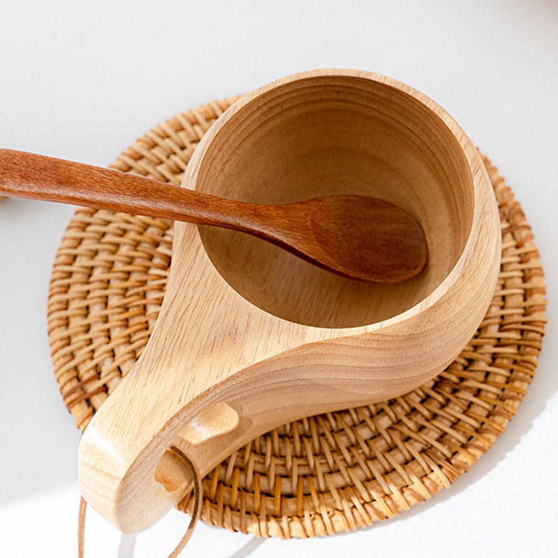 Eco Wooden Tea Cups - Image 1
