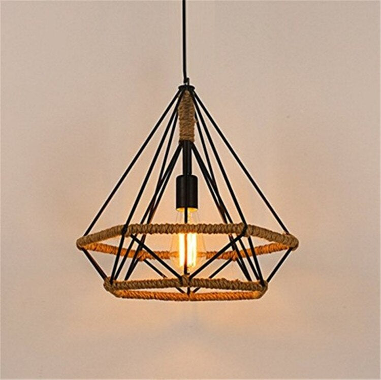 Luxury Modern Art Diamond Shape Light Lamps - Image 2