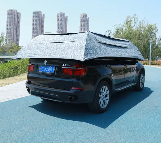 Automatic Retractable Foldable Car Cover Umbrella - Image 5