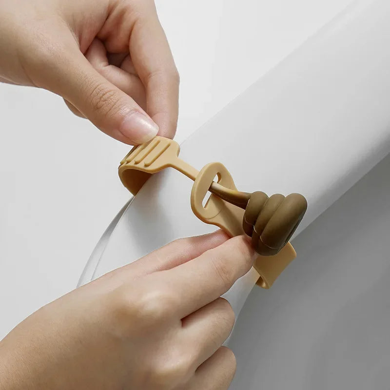 Poop Shape Silicone Toilet Lid Lifter - Image 2