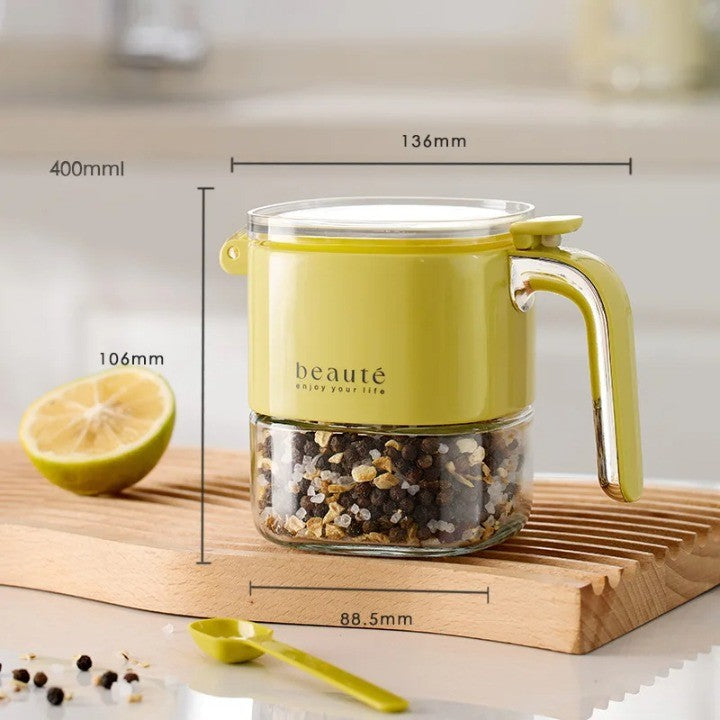 Square Glass Seasoning Dispenser Bottle - Image 6