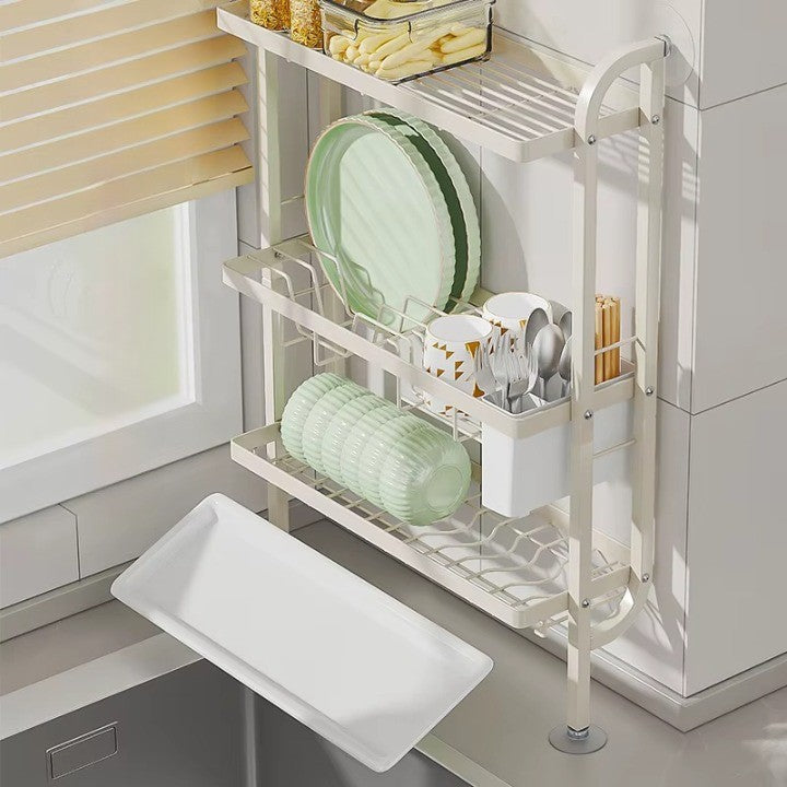 Shelf Sleek Space-Saving Multi-Tier Kitchen Storage Rack - Image 3