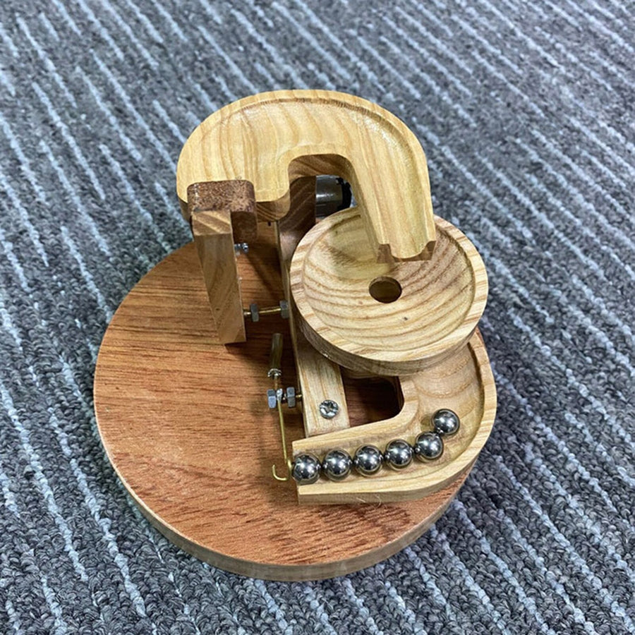 Eternal Motion Wooden Marble Machine - Image 1