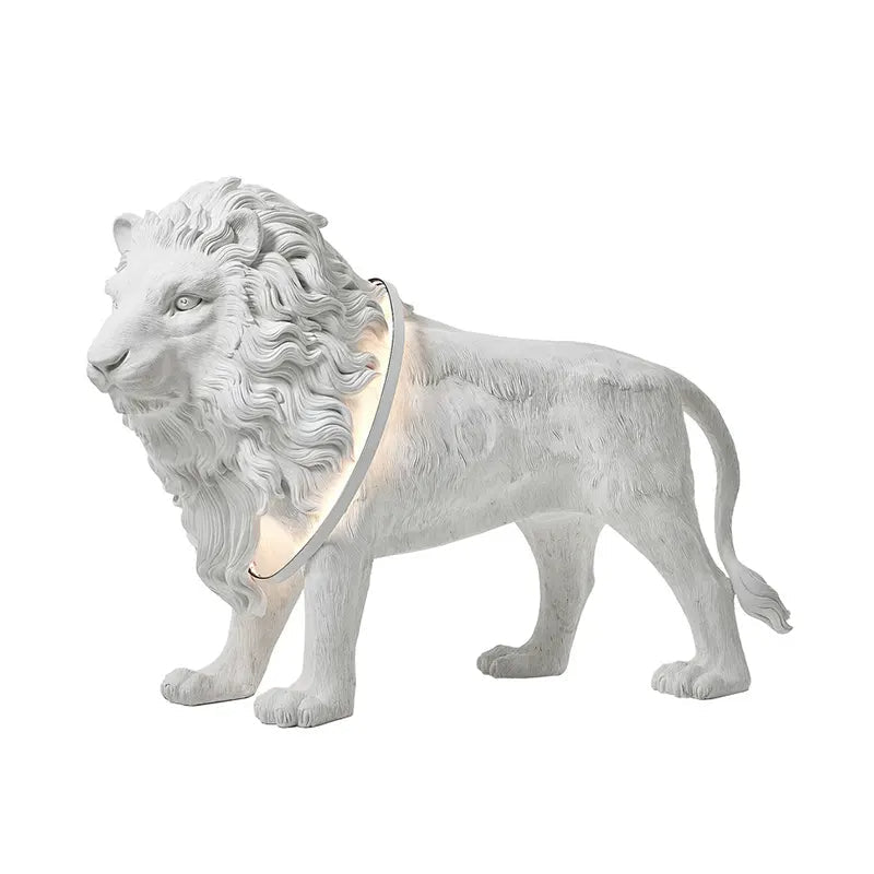 Modern Artistic Lion Pose Home Decorative Lamp - Image 7