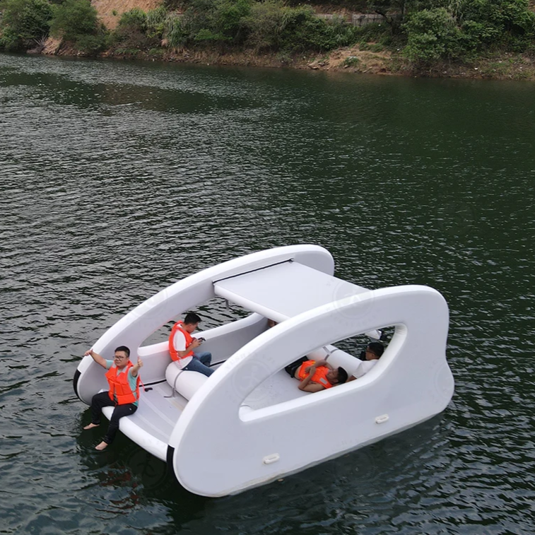 Futuristic Capsule Inflatable Fishing Boat - Image 3