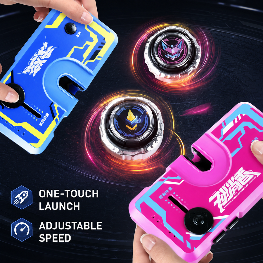 Turbospin Electric Battle Top Launcher Toy