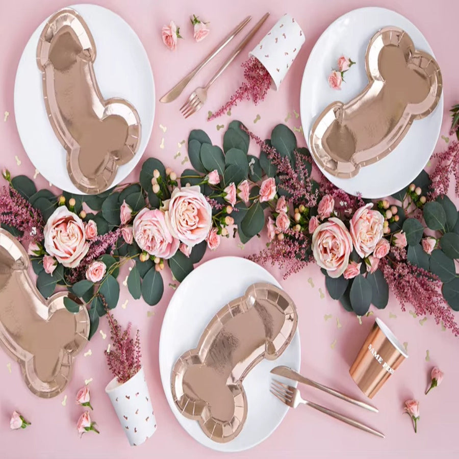 Unique Adult-Themed Naughty Paper Plates - Image 1