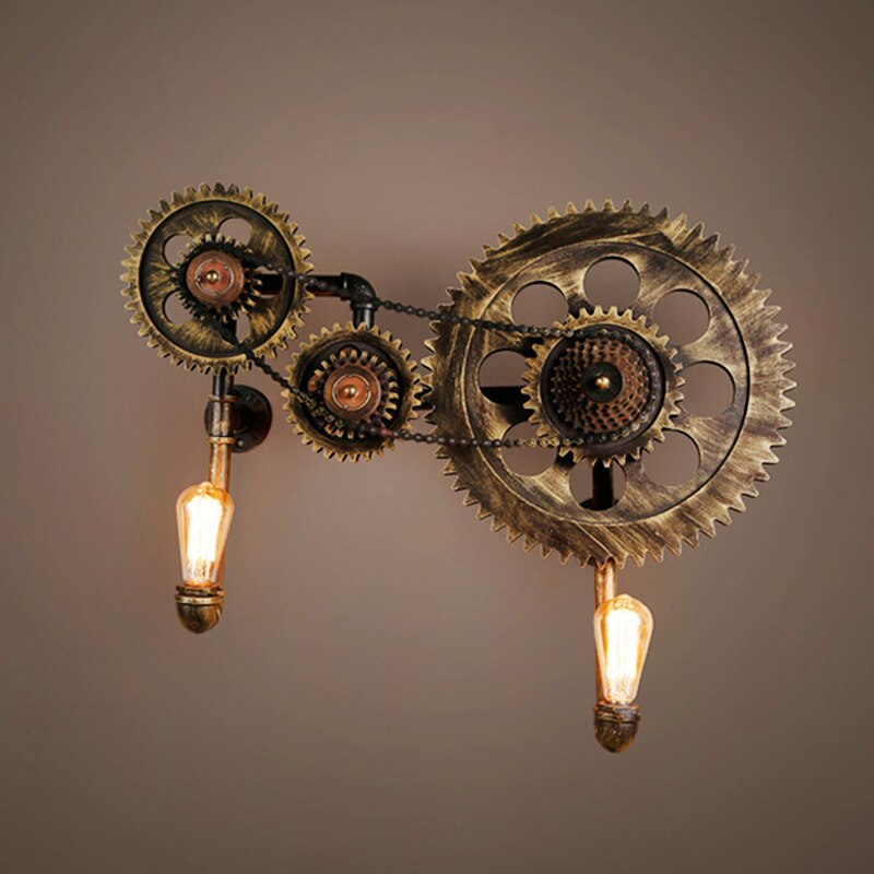 Loft Style Edison Wall Sconce Style Iron Water Lamp - Image 5