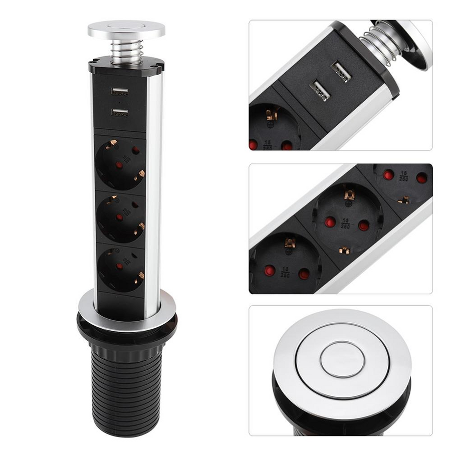 Pop Up Electrical Power Outlet - Image 2