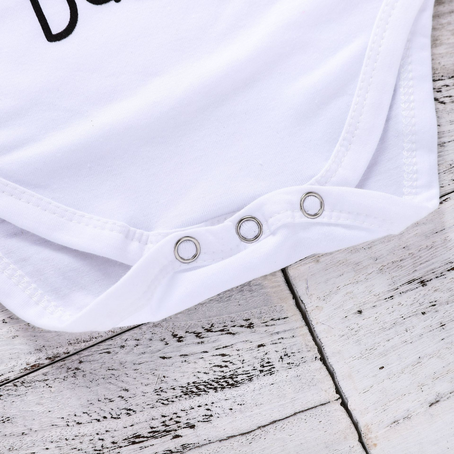 '' ME + Mommy= Broke Daddy '' Funny Newborn Infant Clothes - Image 6