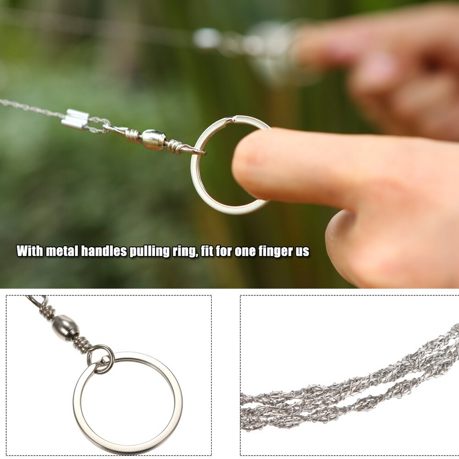 Emergency Survival Stainless Steel Wire Saw - Image 7