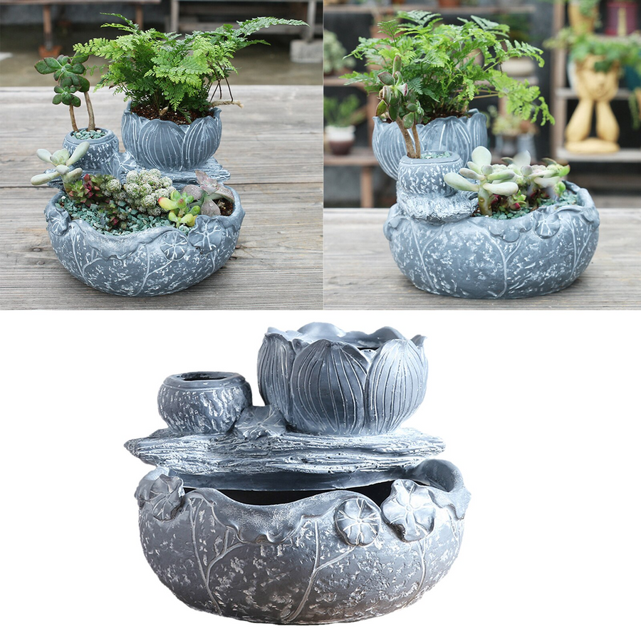 Resin Tree Wood Table Vase - Image 5