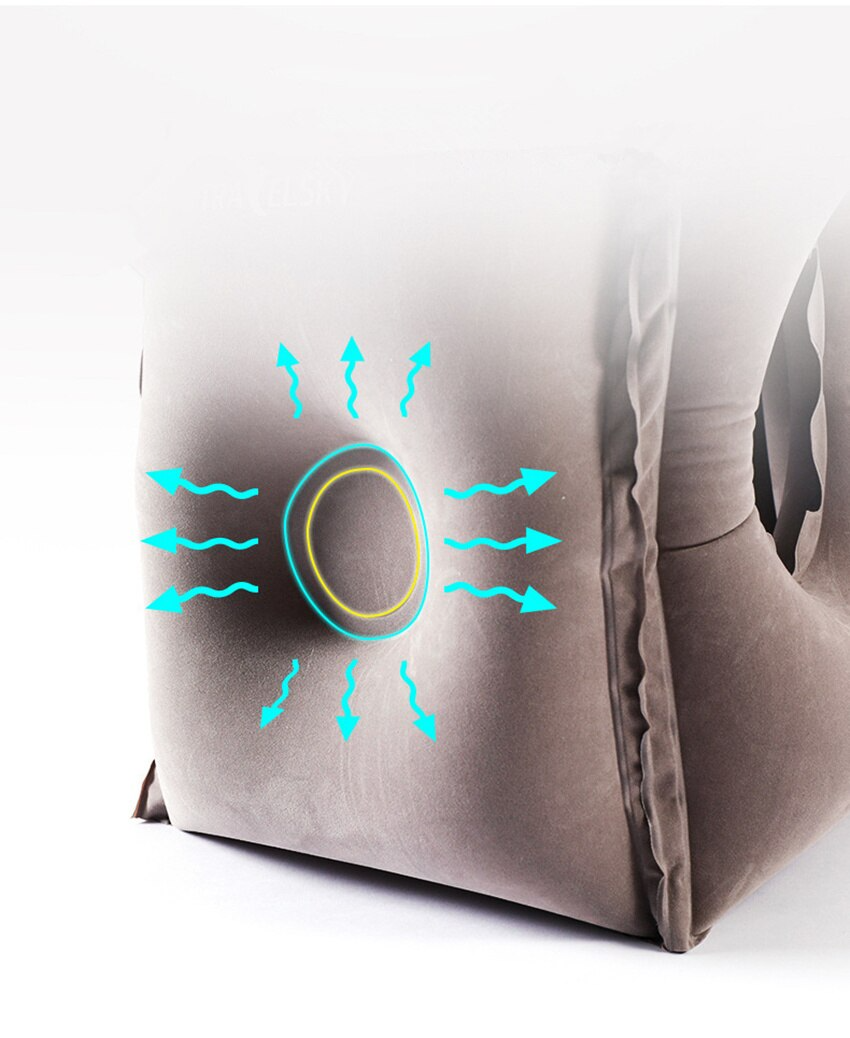 Inflatable Headrest Travel Pillow - Image 3