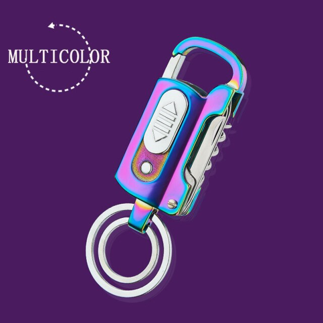 Multifunctional Outdoor Camping Survival Keychain Tool - Image 9