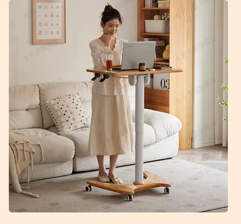 Work Everywhere Ergonomic Adjustable Rolling Desk - Image 8