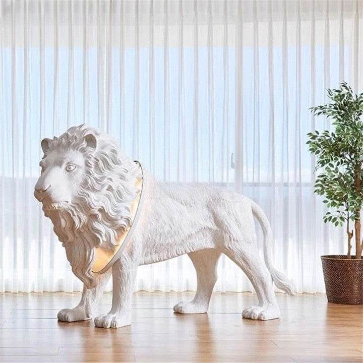 Modern Artistic Lion Pose Home Decorative Lamp - Image 3