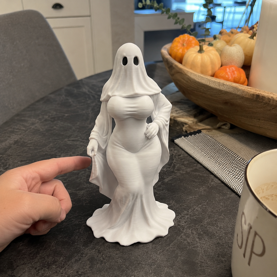 Boo Belle Gothic Ghost Girl Figurine Ornament