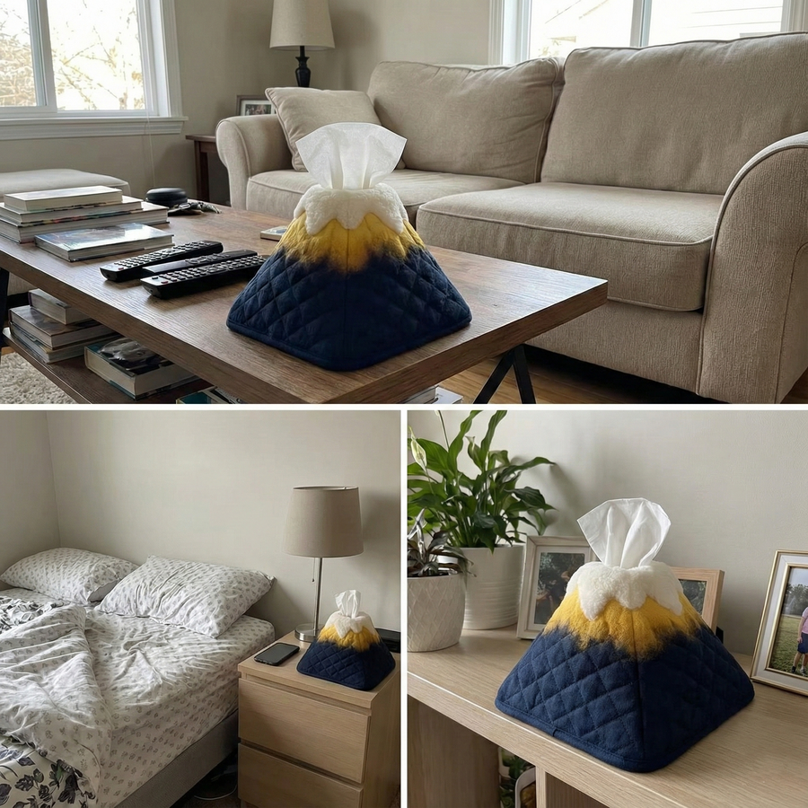 Volcanic Mountain Tissue Box - Image 2