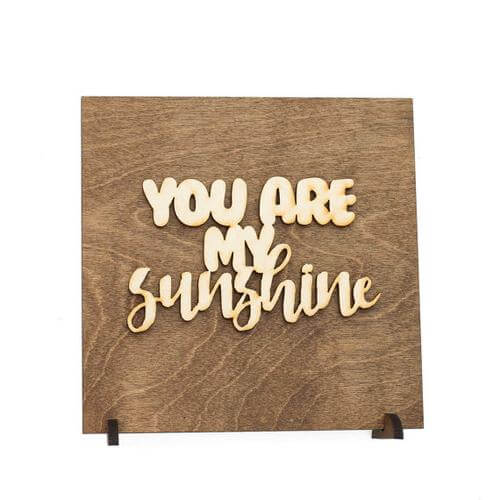 Nursery Decor Sign - Baby Shower Gift Idea - Wood - Image 2