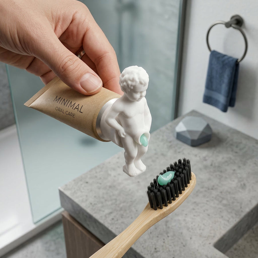 Mini Fairy Sculpture Toothpaste Dispenser - Image 2