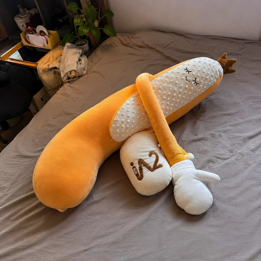 Sleep Buddy Relaxer Hugging Pillow