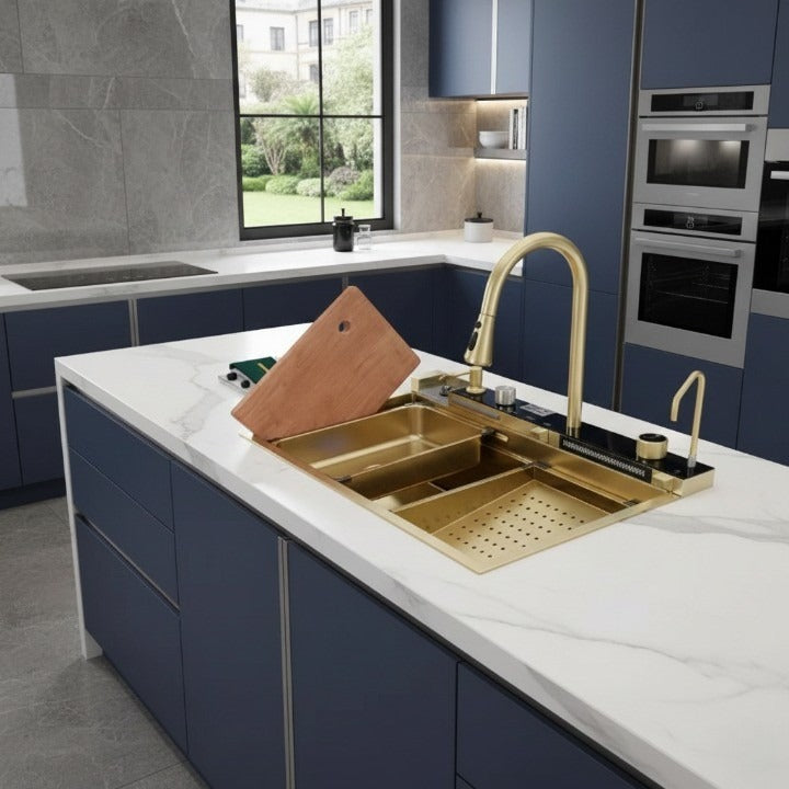 Modular Modern Craft Multi-Layer Kitchen Sink - Image 3