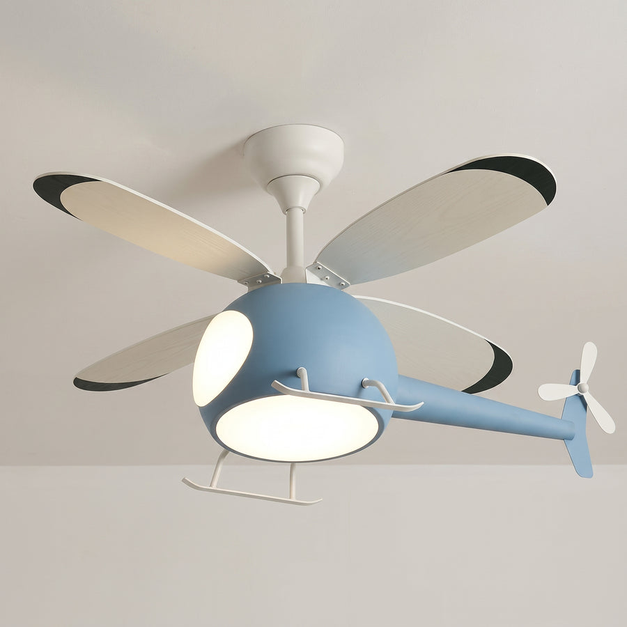 Sky Patrol Children Bedroom Ceiling Fan Light