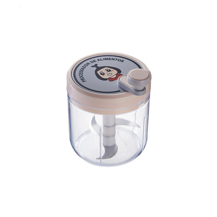 Portable Manual Fast Garlic Vegetable Chopper - Image 8