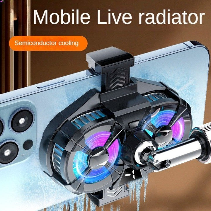 Game Master Dual Fan Phone Cooler - Image 1