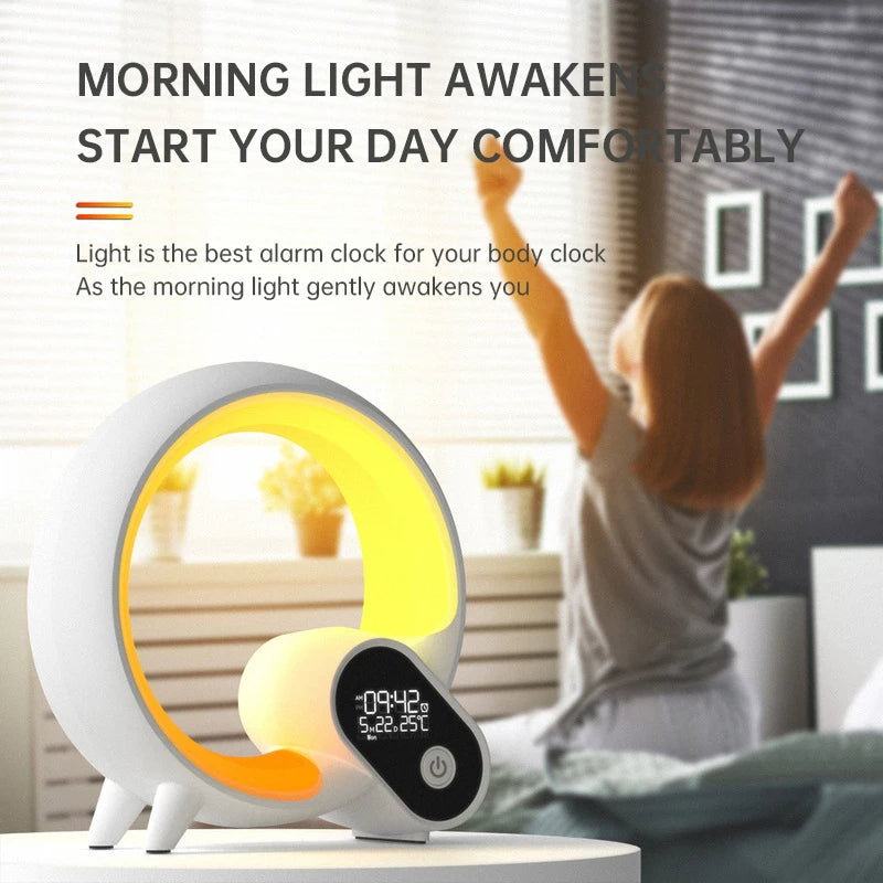 Moon Night Light Alarm Clock - Image 3