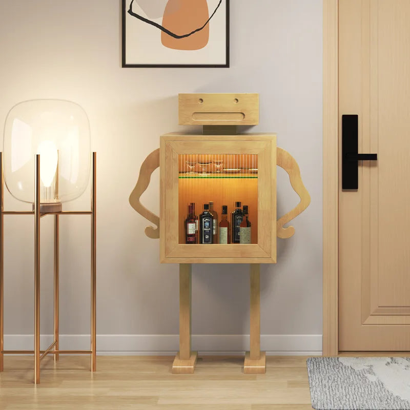 Playful Happy Robot Retro Cabinet - Image 2