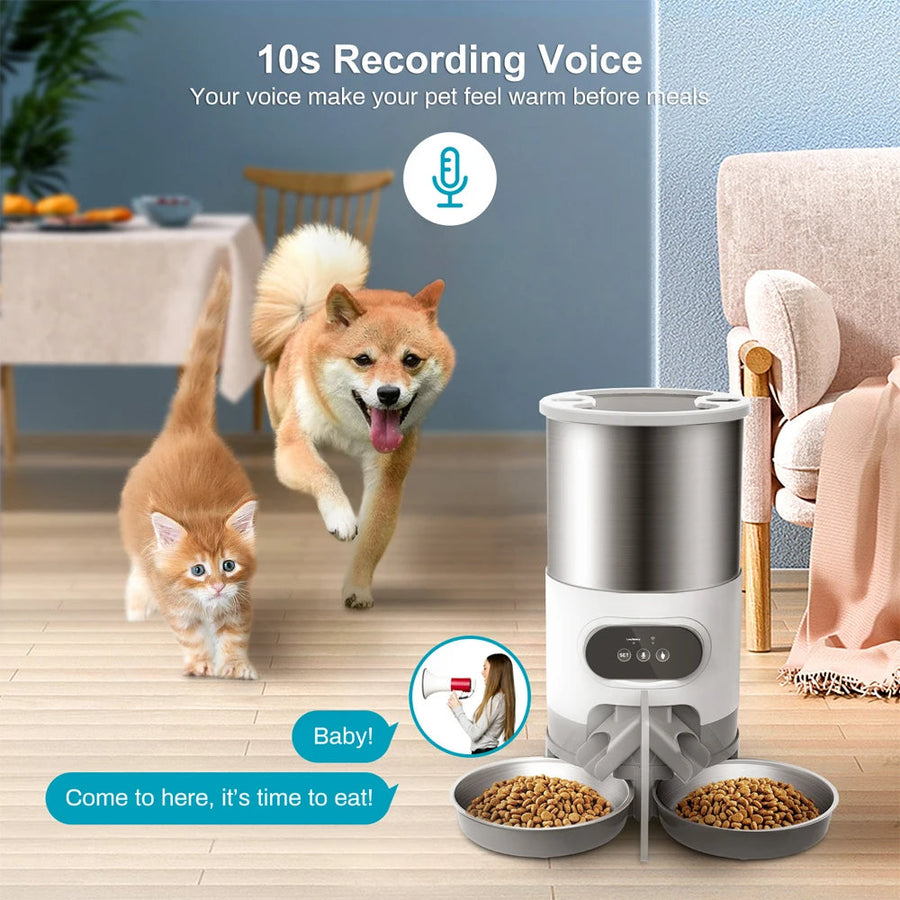2-Way Splitter Automatic Smart Pet Feeding Station - Image 1