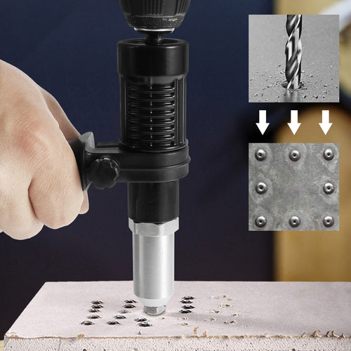 Cordless Electric Rivet Nut Gun Drill Tool - Image 0