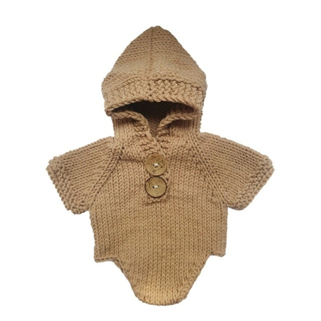 Newborn Baby Crochet Romper Knit Costume - Image 13
