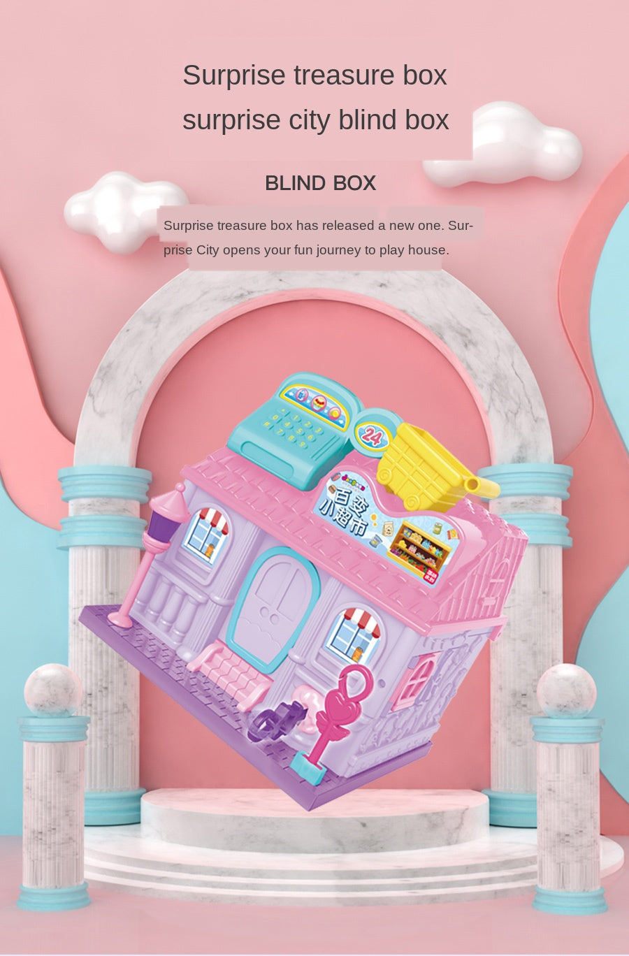 Mini City Magic Cabin Kids Toy - Image 2