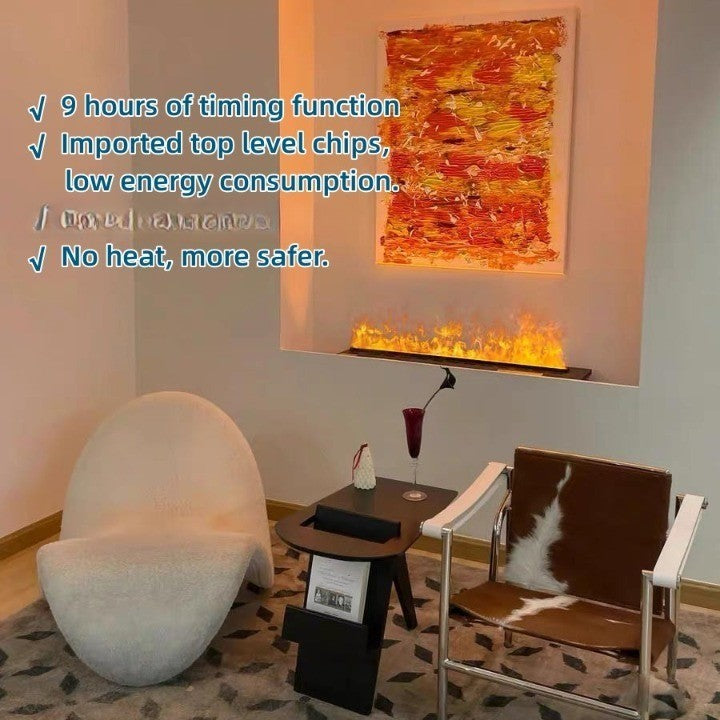 3D Elegant Home Multicolor Realistic Indoor Fireplace - Image 5