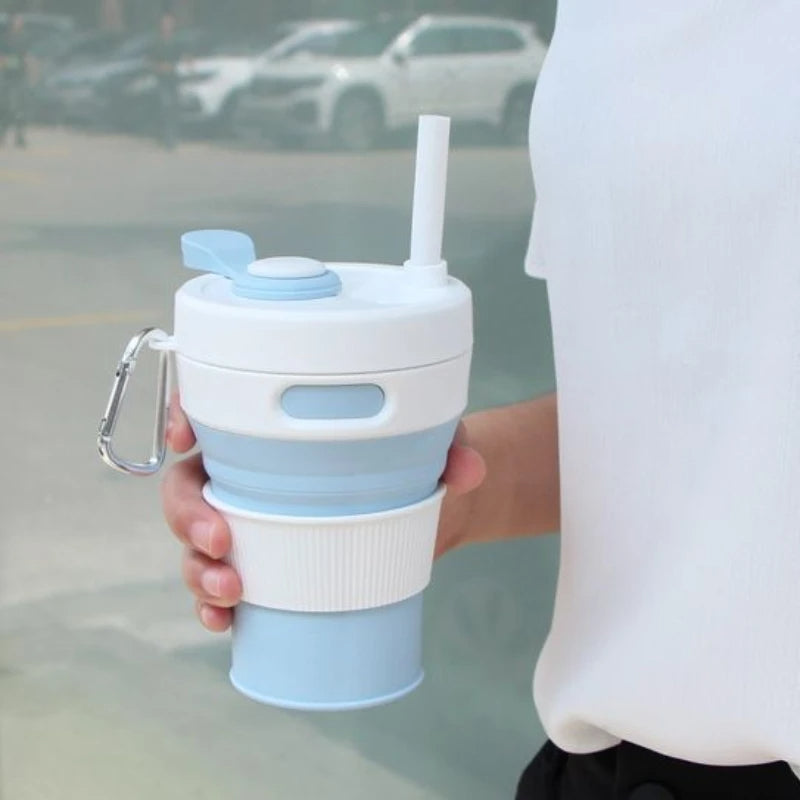 Reusable Portable Sip-and-Go Collapsible Cup - Image 1