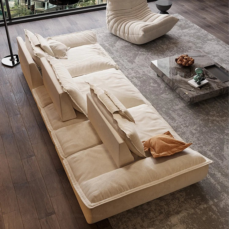 Ultra-Wide Italian Design Adjustable Backrest Sofa - Image 2