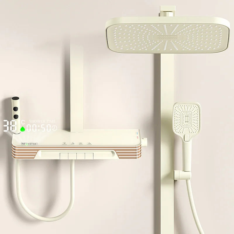 Piano Smart Digital Massage Spray Shower System Set - Image 1