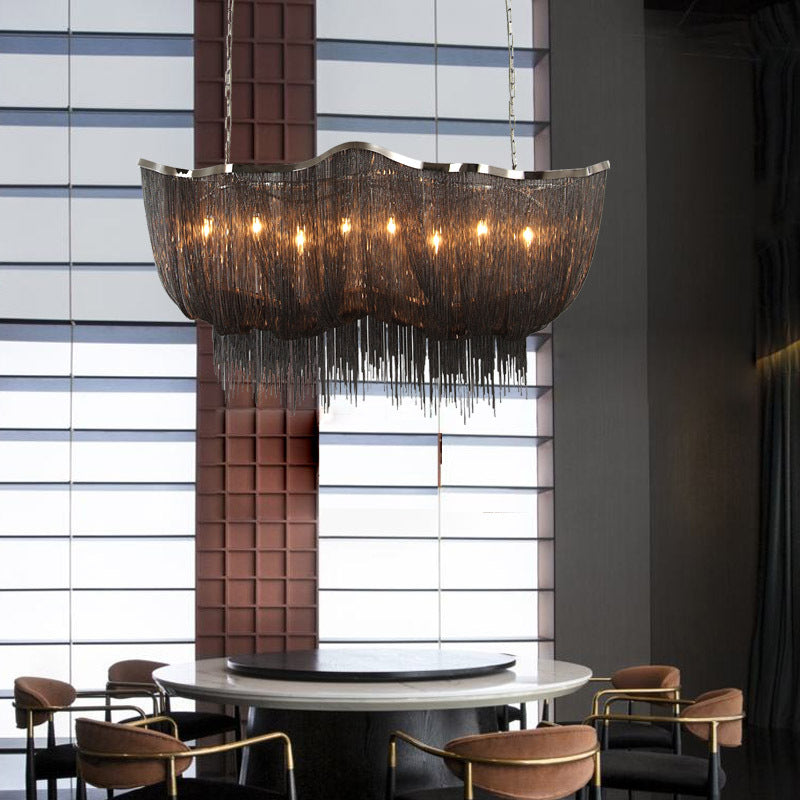 Majestic Chain Glow Chandelier - Image 4