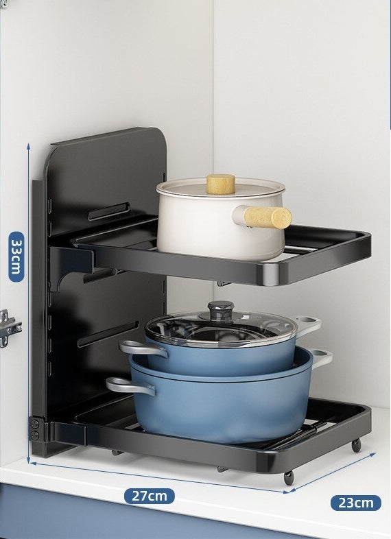 Multi-Layer Smart Sorter Kitchen Storage Rack - Image 8