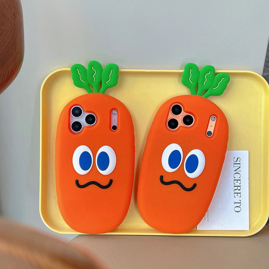 3D Carrot Shockproof iPhone Cases - Image 3