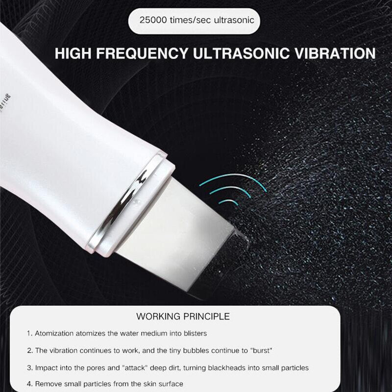 Ultrasonic Skin Peeling Facial Massager - Image 2
