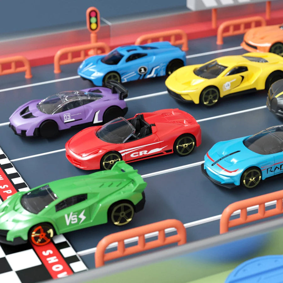 Interactive Mini Racers Car Toy Set - Image 1