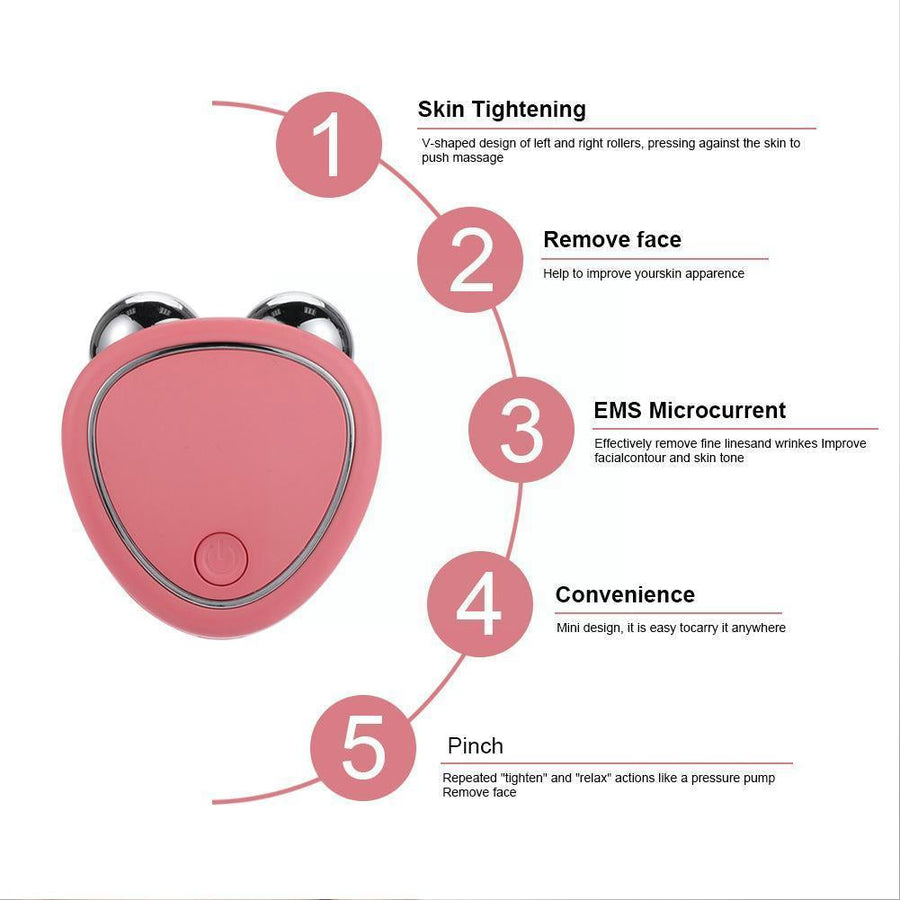 Micro Anti-Wrinkle Face Roller Massager - Image 1