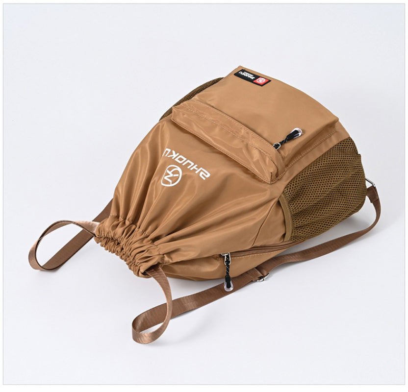 Ultra Soft Drawstring Foldable Backpack - Image 1